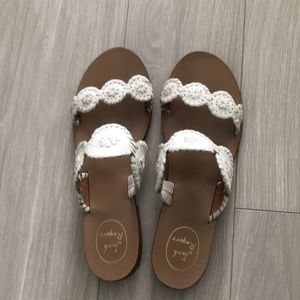 Jack Rodgers Lauren Slide Sandal. GOOD CONDITION.
